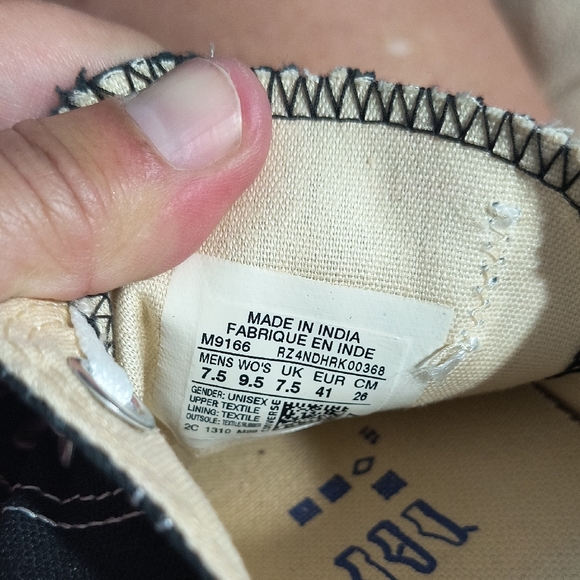 Converse Monochrome Canvas Sneakers - Picture 7 of 7